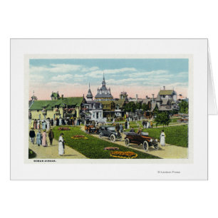 Martha's Vineyard, View of Ocean Avenue