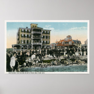 Martha's Vineyard, View of Sea View Avenue Poster