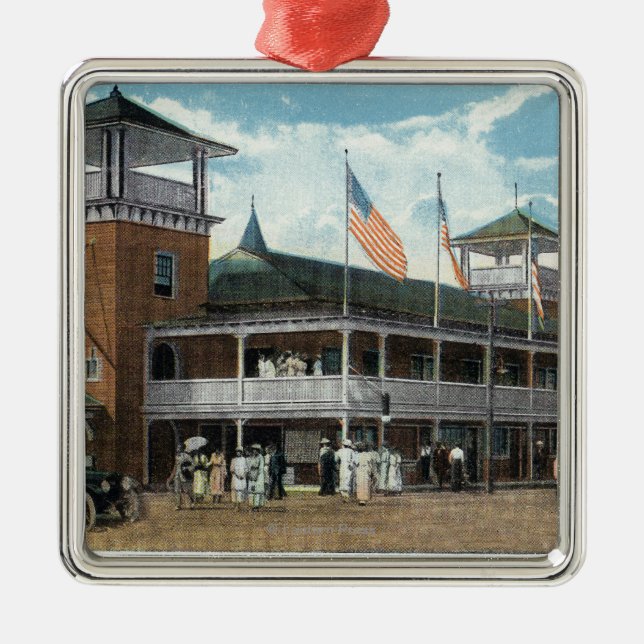 Martha's Vineyard, View of the Tivoli Metal Tree Decoration (Front)