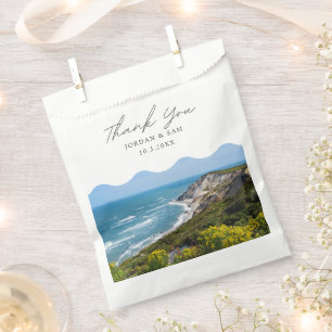 Martha's Vineyard Wedding Beach Photo Favour Bag