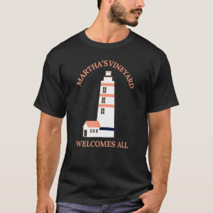 Martha's Vineyard Welcomes All T-Shirt