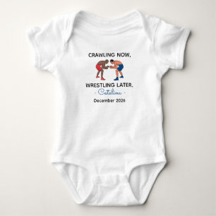 Martial Art Baby - Crawling Now Wrestling Later Bodysuit