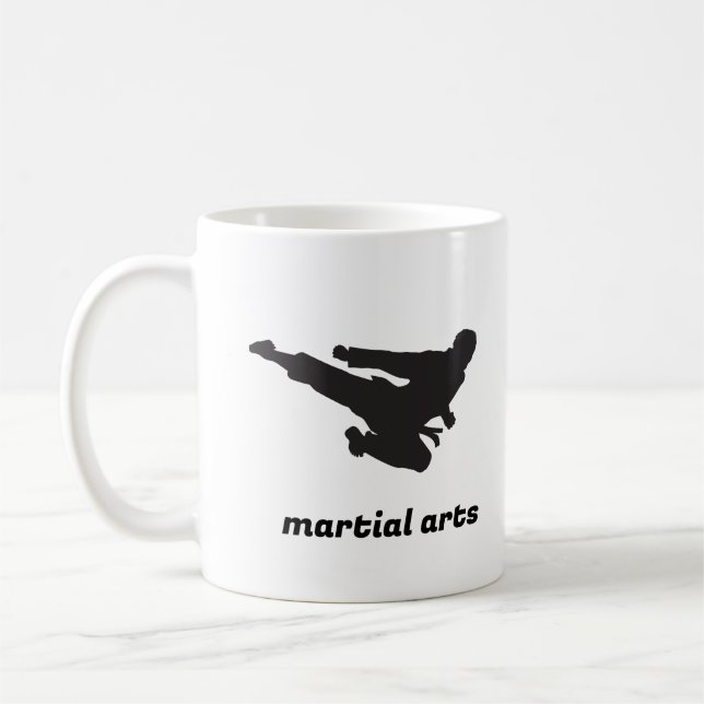 martial art coffee mug (Left)