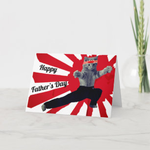 Martial Art Karate Father’s Day Card
