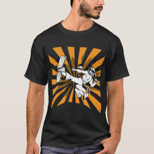 Martial Art Karate Racoon T-Shirt