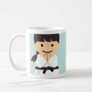 Martial Arts Black Belt Girl Coffee Mug