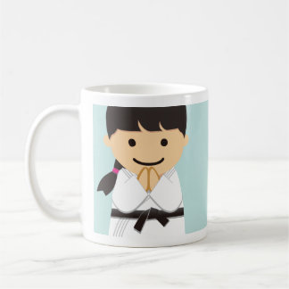 Martial Arts Black Belt Girl Coffee Mug