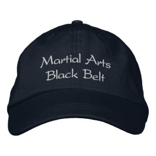 Martial Arts Black Belt Hat