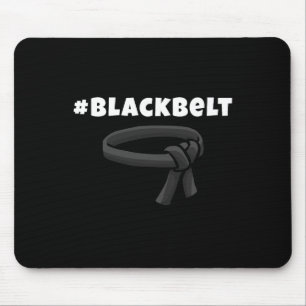 Martial Arts Black Belt Karate Mma Boys Girls  Mouse Pad