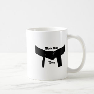 Martial Arts Black Belt Mom T Shirt Coffee Mug
