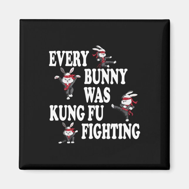 Martial Arts Boxing Fight Training Practice Fights Magnet (Front)