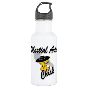 Martial Arts Chick #4 532 Ml Water Bottle
