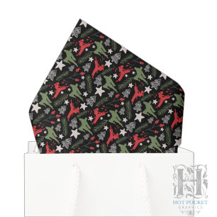 Martial Arts Christmas Tissue Paper