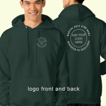 Martial Arts Club Logo Front Back Name Motto
