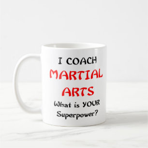 martial arts coach coffee mug