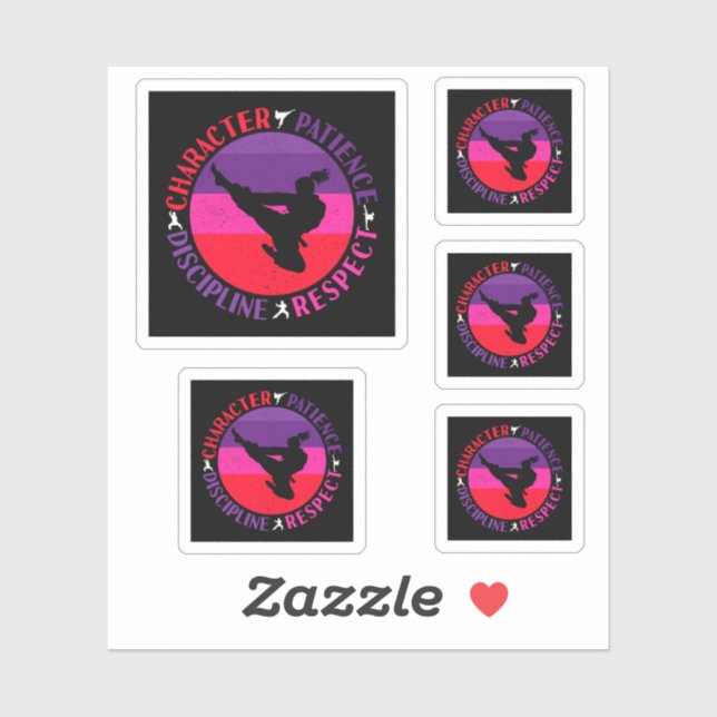 Martial Arts Core Values - Karate (Sheet)