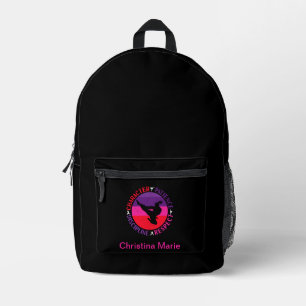 Martial Arts Core Values - Karate Printed Backpack