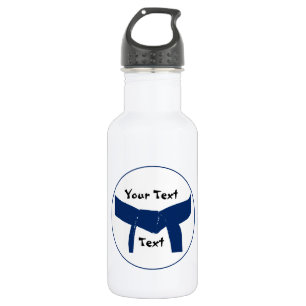 Martial Arts Dark Blue Belt 532 Ml Water Bottle