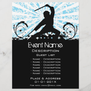 Martial Arts Event Promotion Flyer
