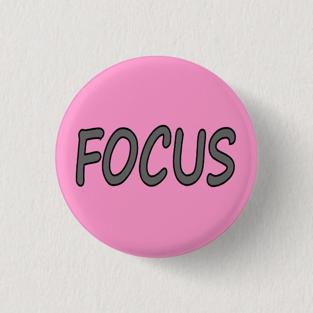 Martial Arts Focus Button (Front)