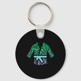 Martial Arts For Karate Fighter Gi Karate Uniform Key Ring