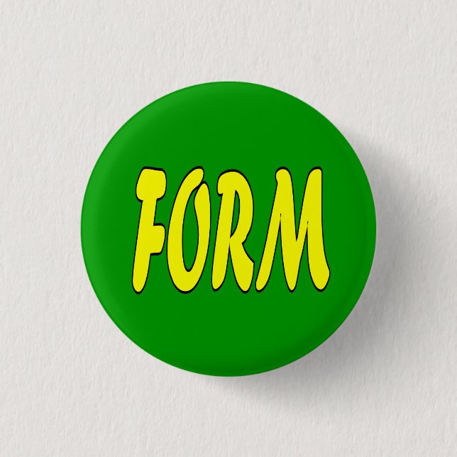 Martial Arts Form Button (Front)