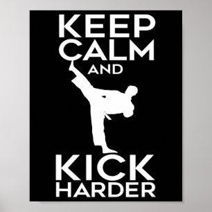 Martial Arts Gifts For Karate Taekwondo Artists  Poster