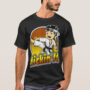 Martial Arts Gifts Karate  for Boys Kickin It  T-Shirt