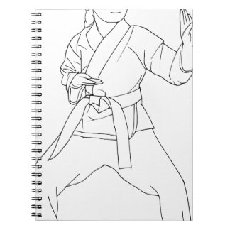 Martial Arts Girl Notebook