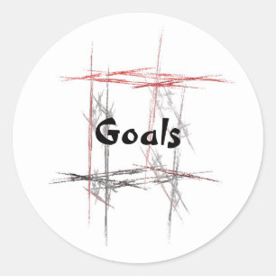 Martial Arts Goals Sticker
