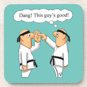  Martial Arts Humour Coaster Set (6)