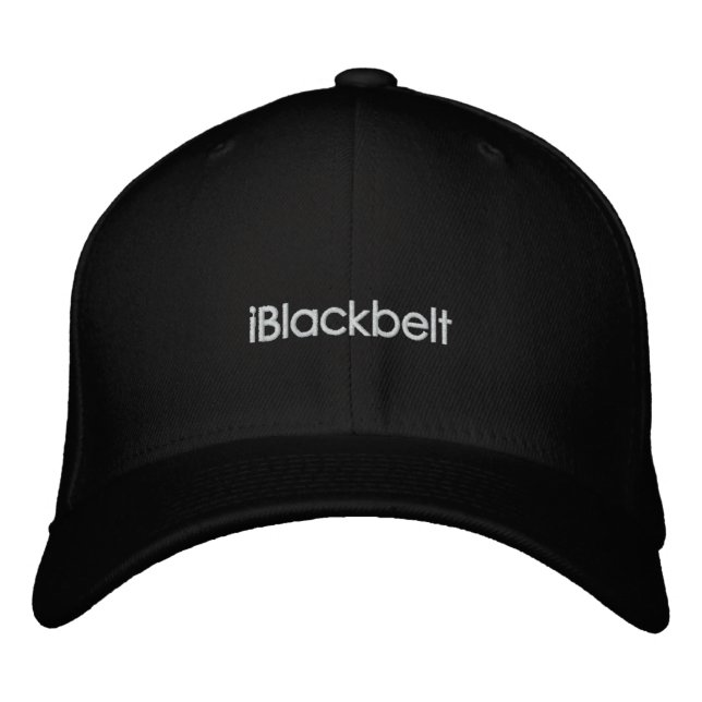 Martial Arts iBlackbelt Embroidered Cap (Front)