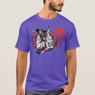 Martial Arts Japanese Tengu Samurai with Geisha Ja T-Shirt