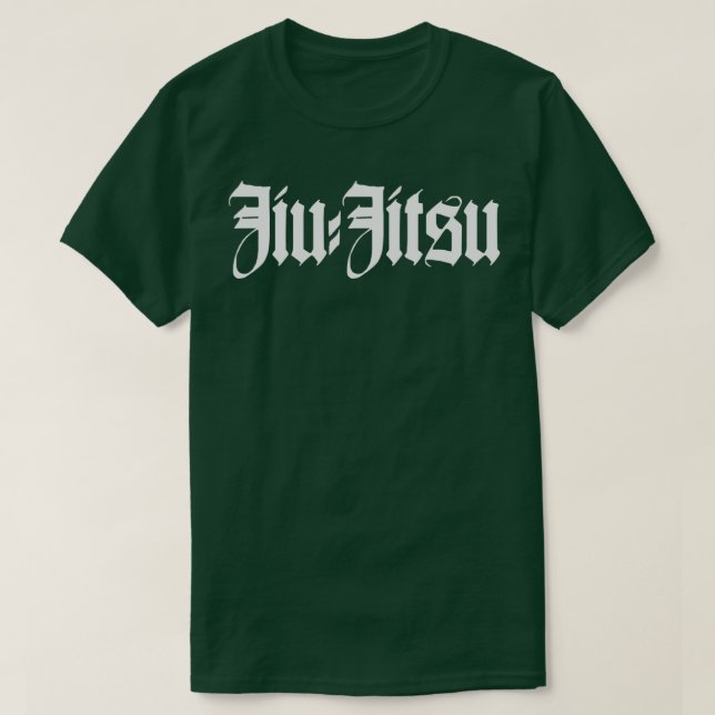 martial arts jiu jitsu white T-Shirt (Design Front)