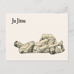 Martial Arts Ju jitsu 11 Postcard