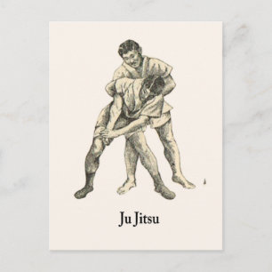 Martial Arts Ju jitsu 5 Postcard