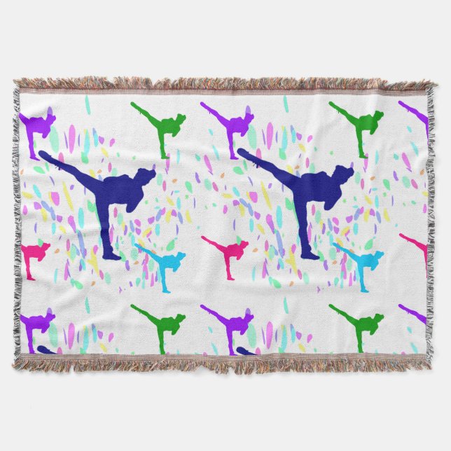 MARTIAL ARTS - JUDO      THROW BLANKET (Front)