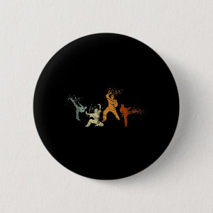 Martial Arts Karate 6 Cm Round Badge