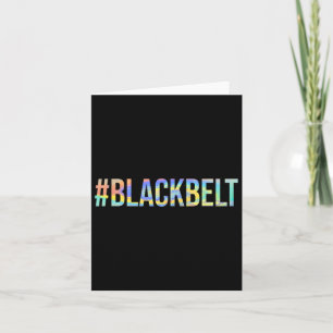 Martial Arts Karate Black Belt #blackbelt Card