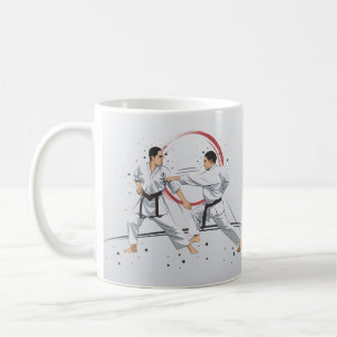 Martial Arts Karate Combat Fighting or Sparring Coffee Mug