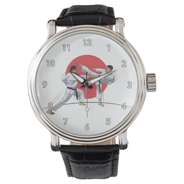 Martial Arts Karate Combat Fighting or Sparring Watch (Front)