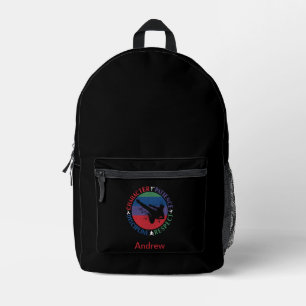 Martial Arts - Karate Core Values Printed Backpack