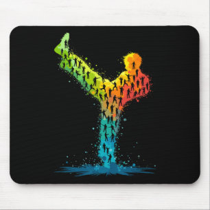 Martial Arts Karate Fighter  Mouse Pad