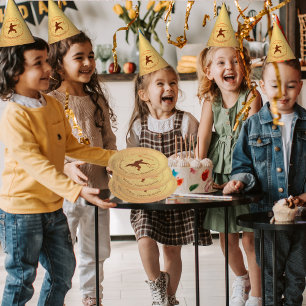 Martial Arts Karate Party 8th Kids Birthday Paper Plate