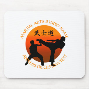 Martial Arts Karate Taekwondo Kung Fu Studio Owner Mouse Pad