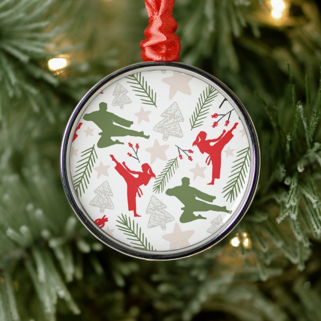 Martial Arts Lovers Christmas Ornament Keepsake (Tree)