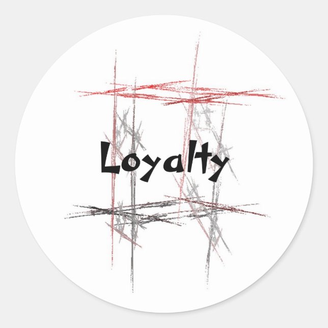 Martial Arts Loyalty Stickers (Front)