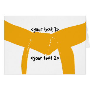 Martial Arts Orange Belt