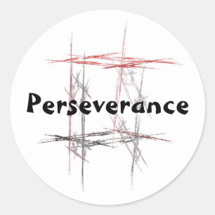 Martial Arts Perseverance Stickers