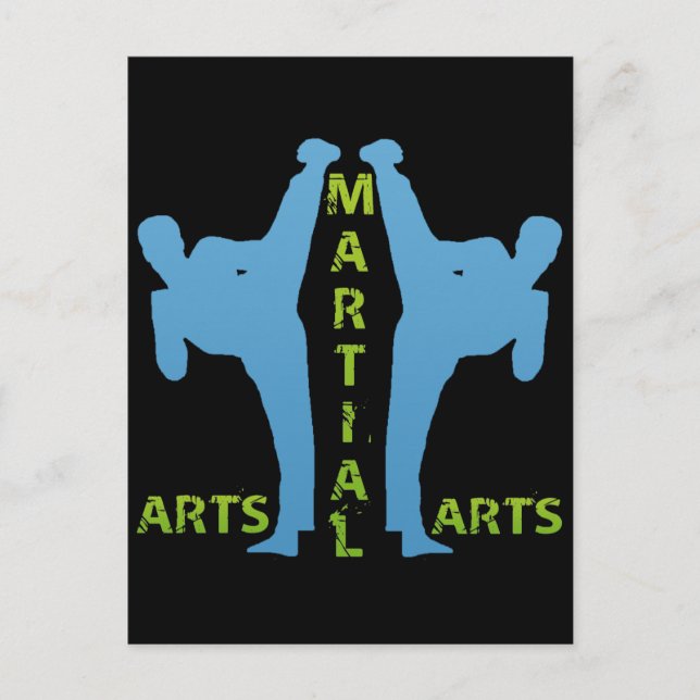 MARTIAL ARTS POSTCARD (Front)